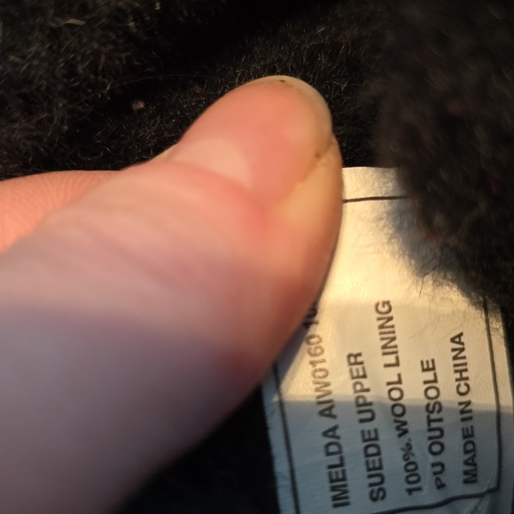 Abeo imelda suede and wool lace up boot - Picture 5 of 5